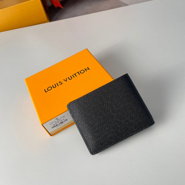 LV Enveloppe Carte De Visite Card Holder Black Epi Leather 221502