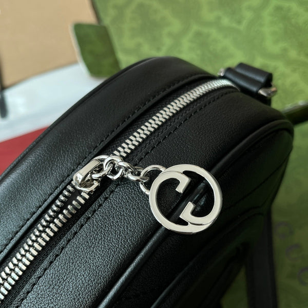 Gucci Blondie 20 Bag Black Leather 239976