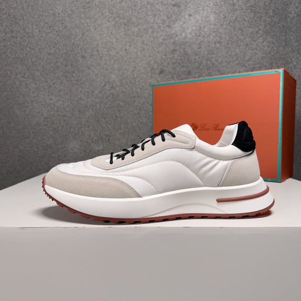 LP WEEKEND WALK SNEAKERS IN CAMOSCIO BIANCO