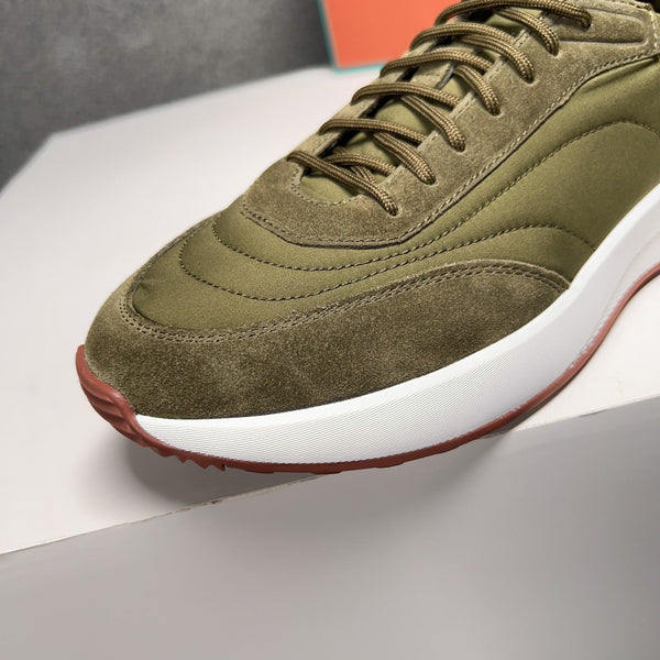 LP WEEKEND WALK SNEAKERS OLIVE SUEDE