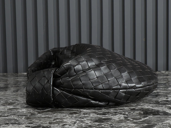 bv teen jodie 36cm black lambskin