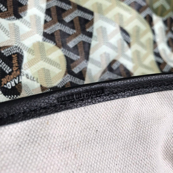 BORSA SAINT LOUIS PM 34 IN TELA GOYARDINE CAMOUFLAGE VERDE LETTRES