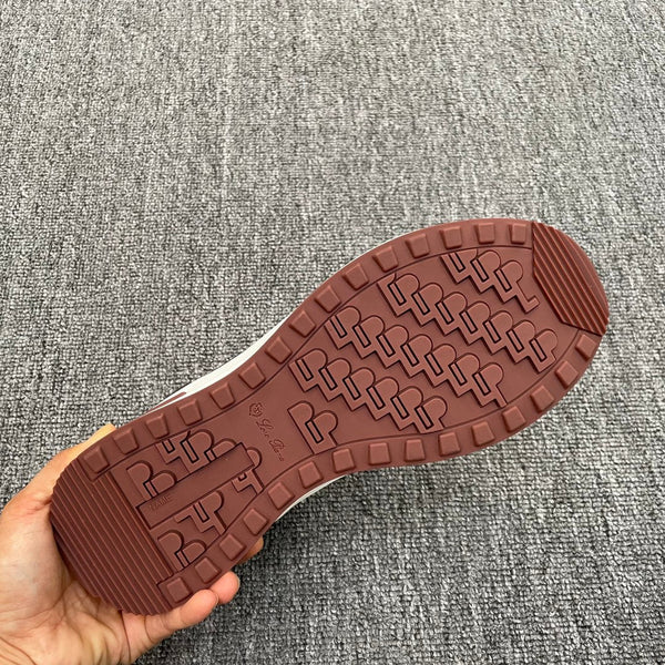 LP BRUNELLO SNEAKERS MULTI-GRIGIO E NAVY IN VITELLO MESH