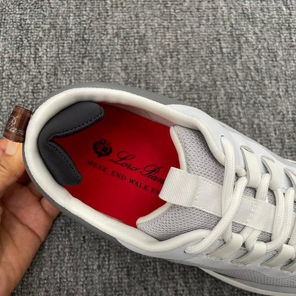 LP BRUNELLO SNEAKERS MULTI-NUVOLA E GRIGIO MESH IN PELLE DI VITELLO