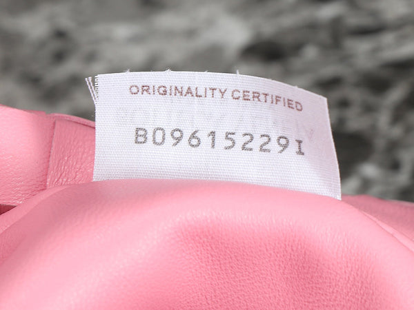 bv teen jodie 36cm pink lambskin