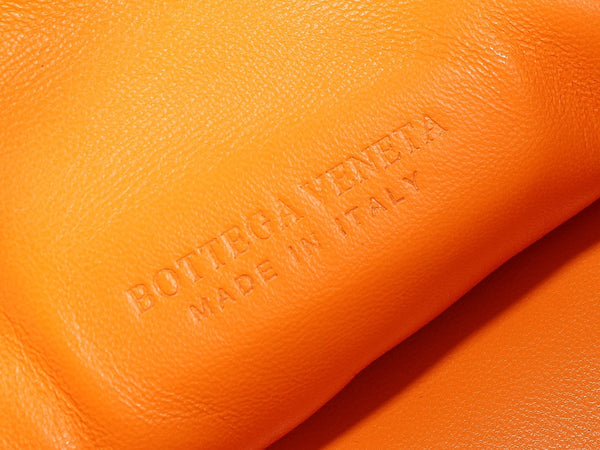 bv teen jodie 36cm orange lambskin