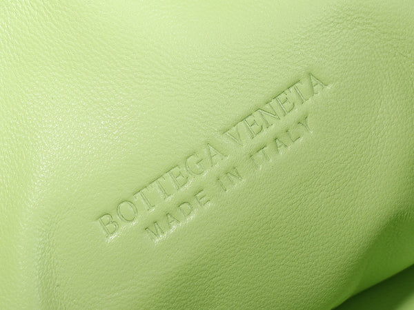 bv teen jodie 36cm light green lambskin