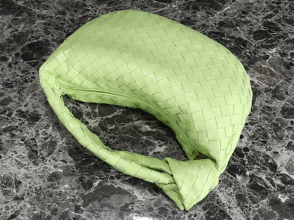 bv teen jodie 36cm light green lambskin