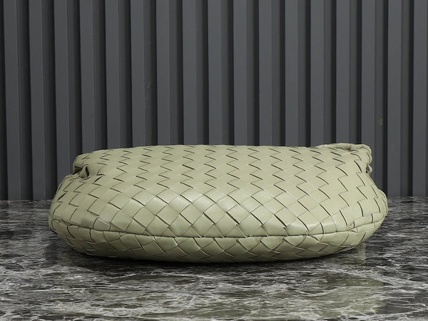 bv teen jodie 36cm khaki lambskin