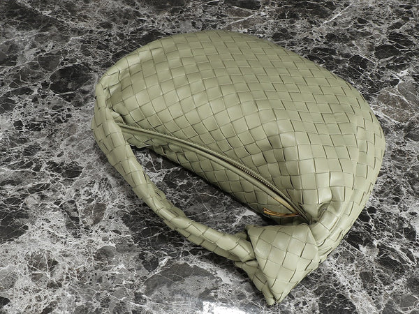 bv teen jodie 36cm khaki lambskin