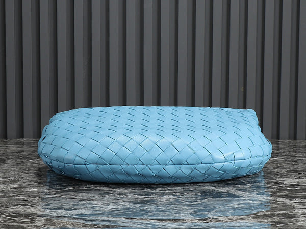 bv teen jodie 36cm ocean blue lambskin