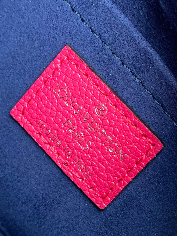 LV Marellini 19cm Pink Epi Grain Cowhide Metal HW