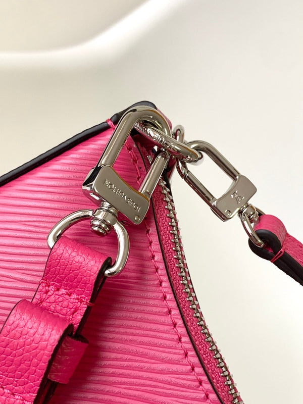 LV Marellini 19cm Pink Epi Grain Cowhide Metal HW