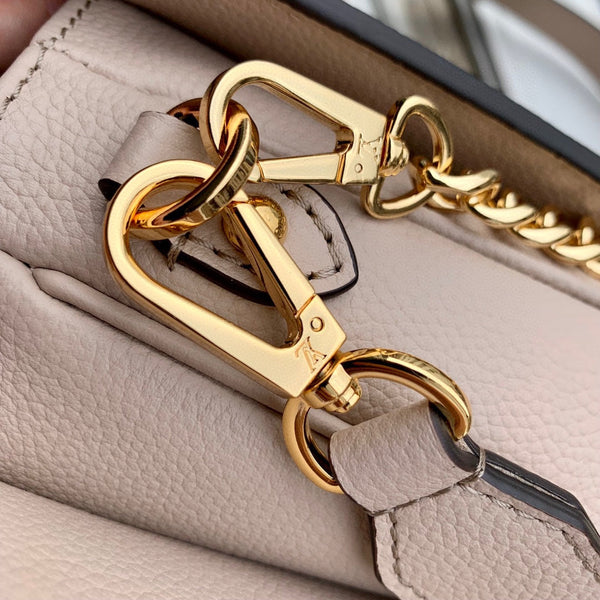 OXFORD 22 IN PELLE DI AGNELLO BEIGE CON FERRAMENTA ORO