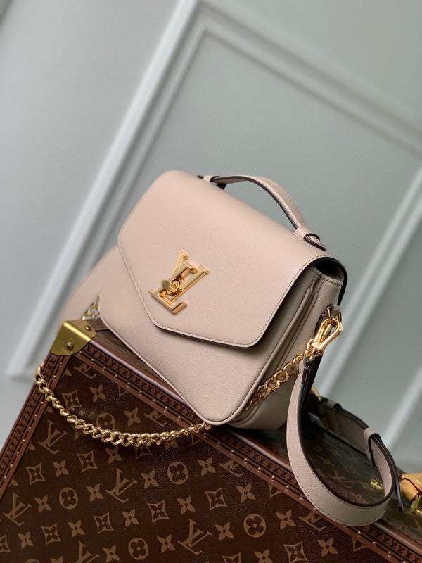 OXFORD 22 IN PELLE DI AGNELLO BEIGE CON FERRAMENTA ORO