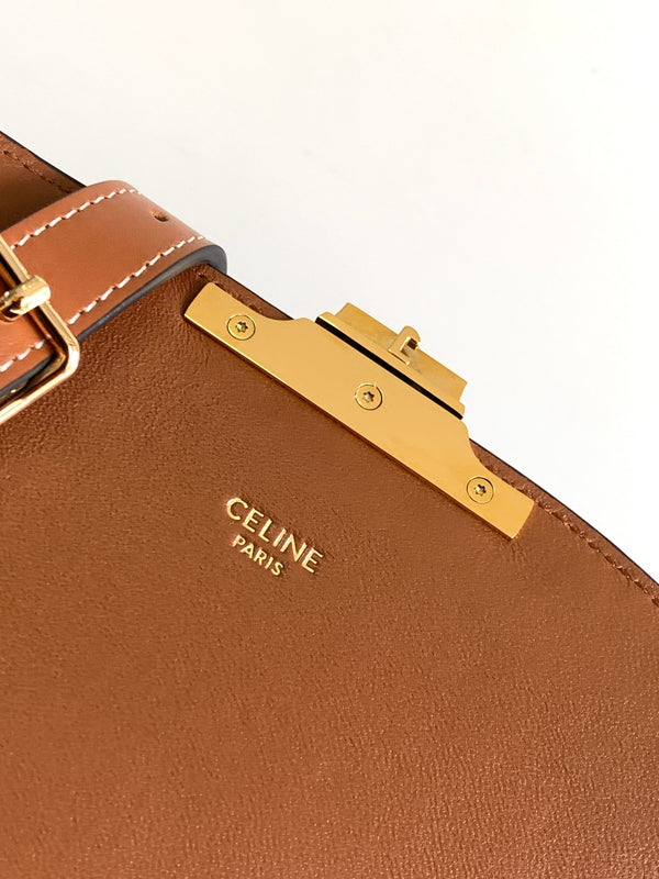 TEEN TRIOMPHE 18,5CM TESSUTO E PELLE DI VITELLO