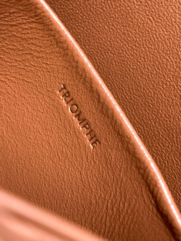 TEEN TRIOMPHE 18,5CM TESSUTO E PELLE DI VITELLO