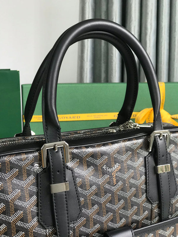 PORTADOCUMENTI AMBASSADE 35 IN TELA GOYARDINE NERA