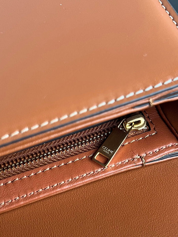 TRIPHOME TEEN 22 CINNAMON BROWN COWHIDE