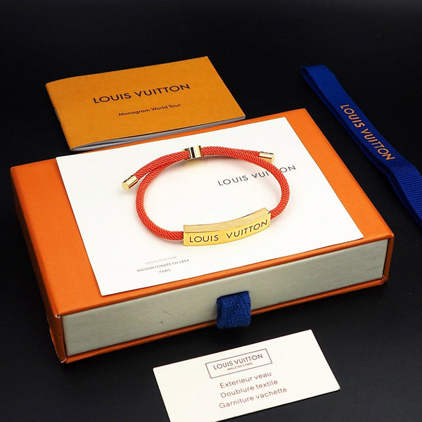 LV Space Bracelet Gold Orange