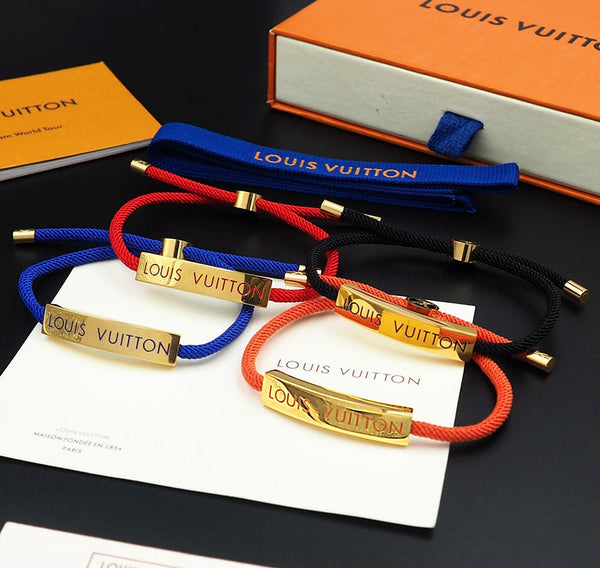 LV Space Bracelet Gold Orange