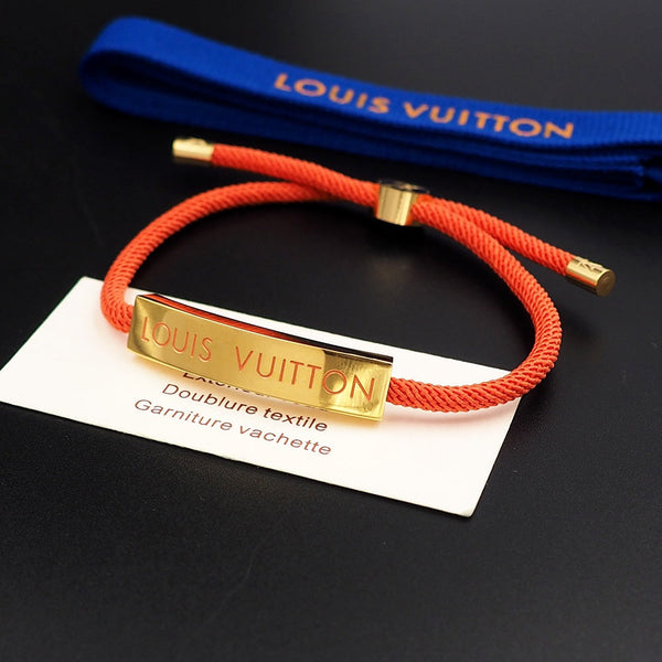 LV Space Bracelet Gold Orange
