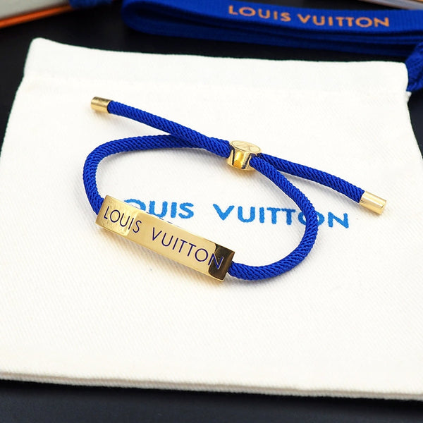 LV Space Bracelet Gold Blue
