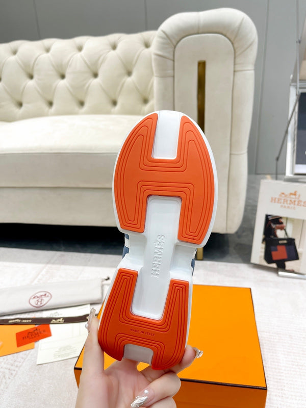 Sneaker HM Giga Tessuto Demin Blu 206293