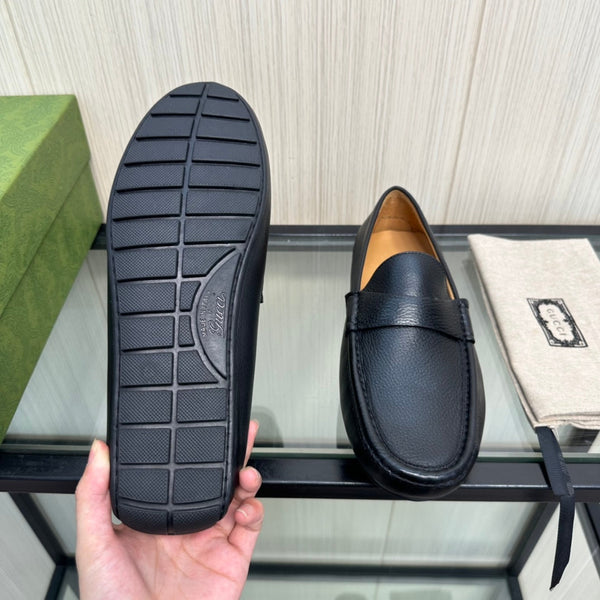 GG Men's Loafer Black Cowhide 165493