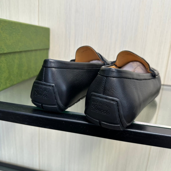 GG Men's Loafer Black Cowhide 165493