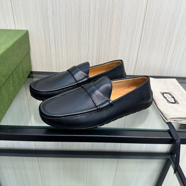 GG Men's Loafer Black Cowhide 165493
