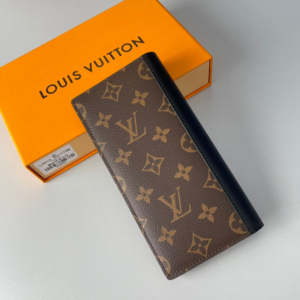 LV M69410 Brazza Wallet Monogram Canvas & Cowhide 221642