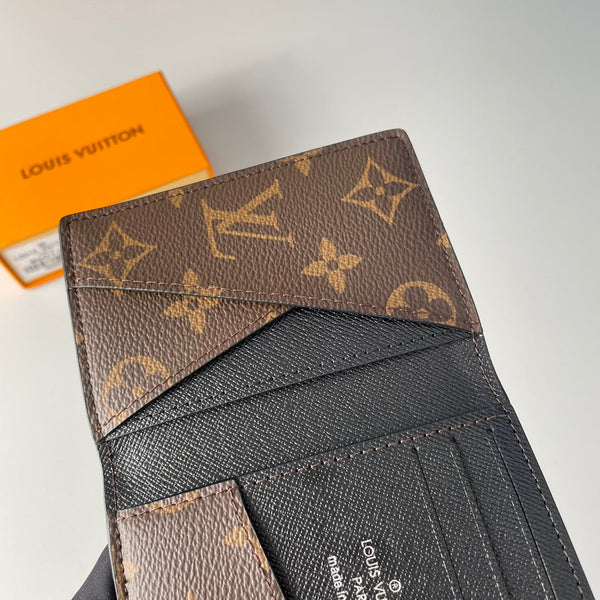 LV M60111 Pocket Organizer Cross Grain & Canvas 221646