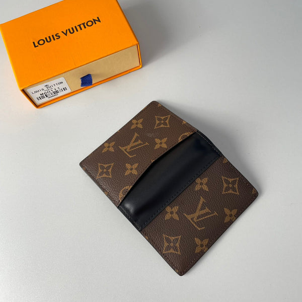 LV M60111 Pocket Organizer Cross Grain & Canvas 221646