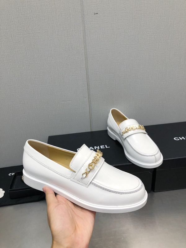 CC 25C Loafer White Glossy Calf Leather 212976