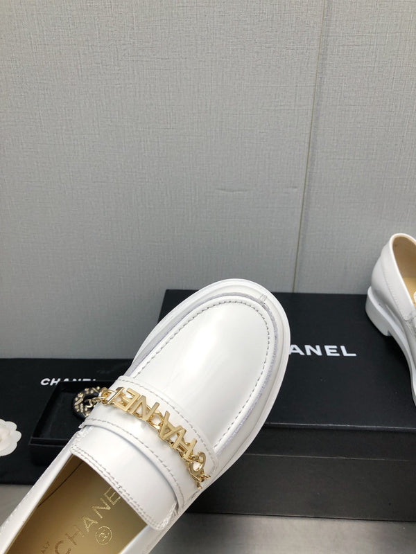 CC 25C Loafer White Glossy Calf Leather 212976