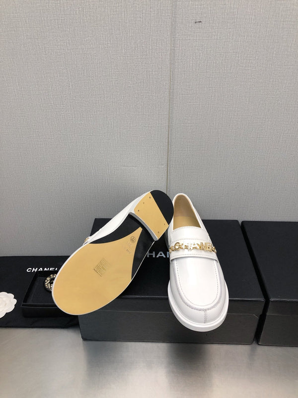CC 25C Loafer White Glossy Calf Leather 212976