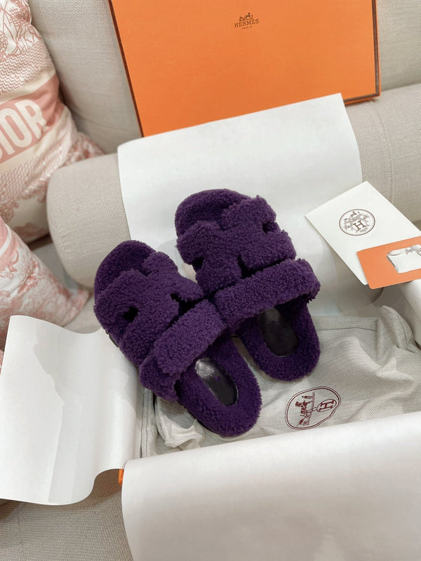 sandalo chypre lana di agnello viola