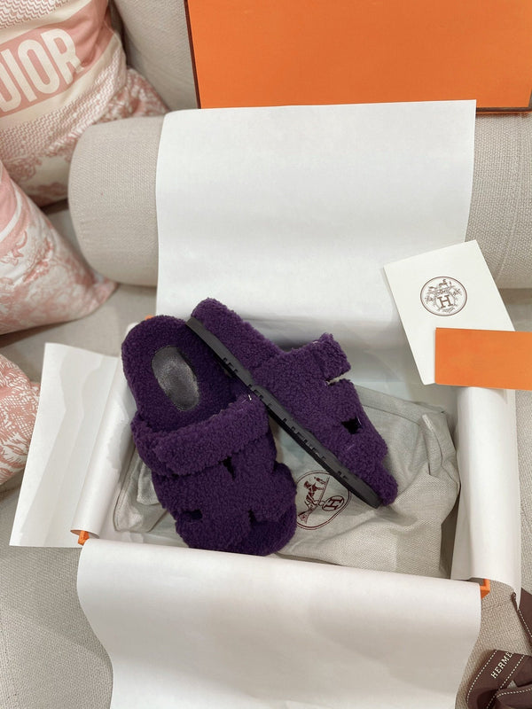 sandalo chypre lana di agnello viola