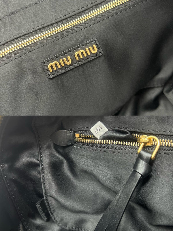 ARCADIE BAG 27 IN BLACK SHINY CALFSKIN