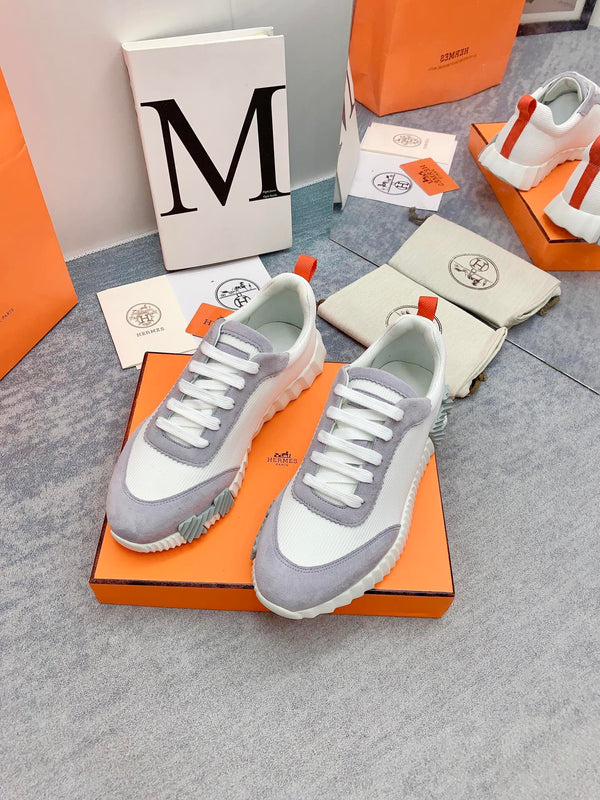 HM Bouncing Sneaker In Grey Mesh Fabric 106455