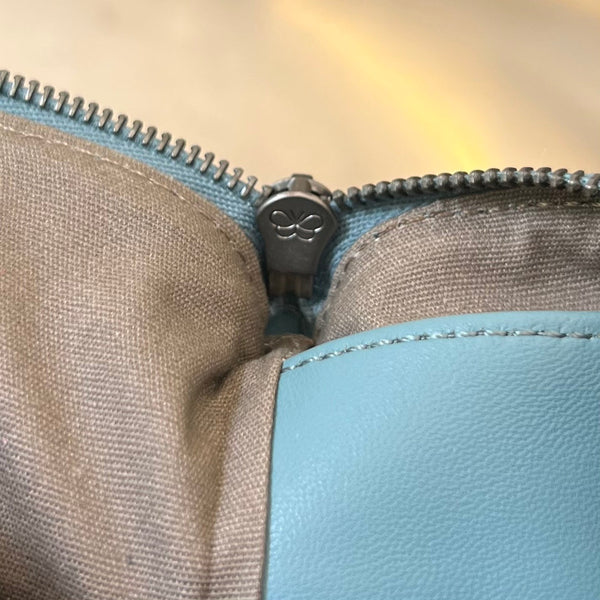 INTRECCIATO 30 IN AGNELLO AZZURRO