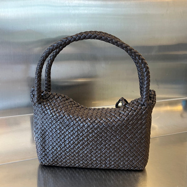 BORSA TOSCA 27 IN VITELLO CIOCCOLATO