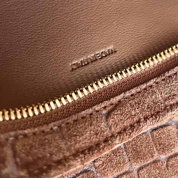 WILTERN TRIOMPHE BAG 31 ORIGINAL SIENNA BROWN LEATHER