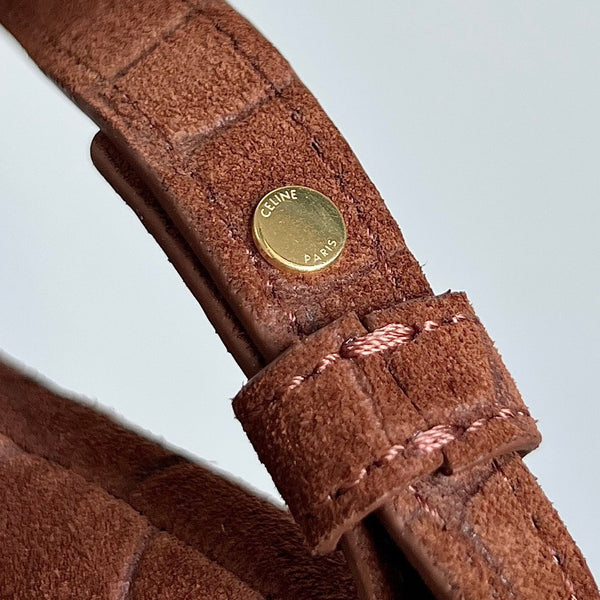 WILTERN TRIOMPHE BAG 31 ORIGINAL SIENNA BROWN LEATHER