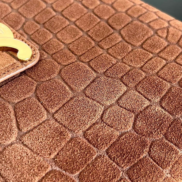 WILTERN TRIOMPHE BAG 31 ORIGINAL SIENNA BROWN LEATHER