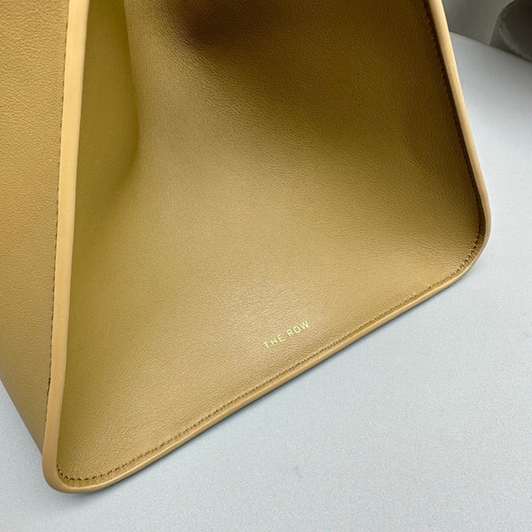 The Row Margaux 15 38cm Tote Bag In Smooth Calfskin