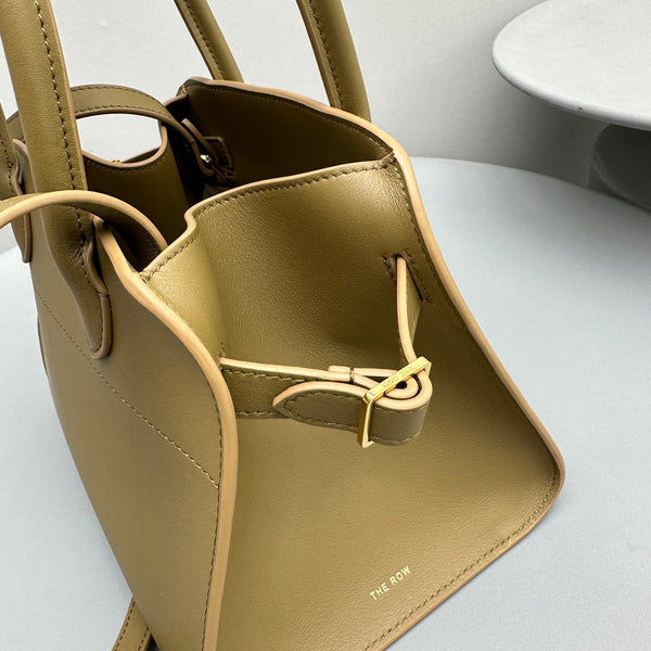 The Row Margaux 10 26cm Tote Bag In Smooth Calfskin