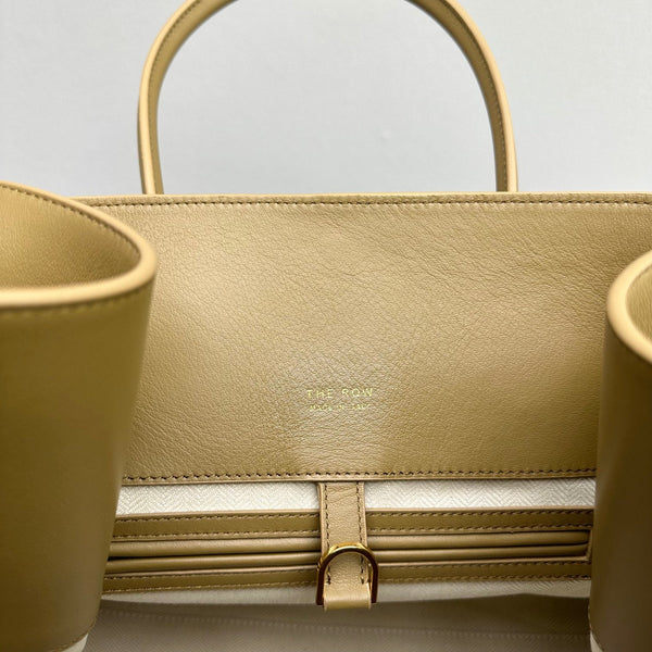 The Row Margaux 17 Camel Leather