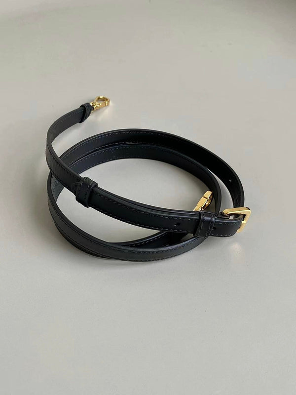 BOSTON 20 HANDBAG IN BLACK CALFSKIN